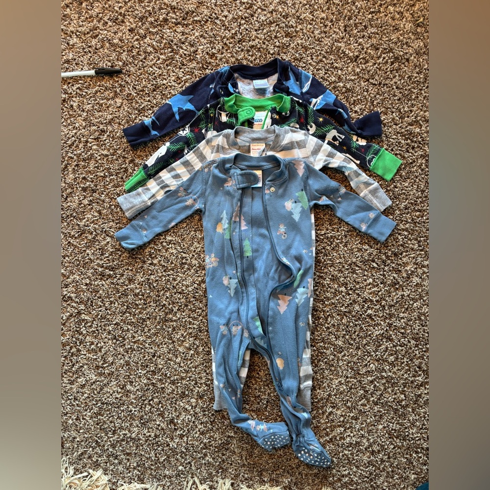 Hanna Andersson 6-12 mo pajamas